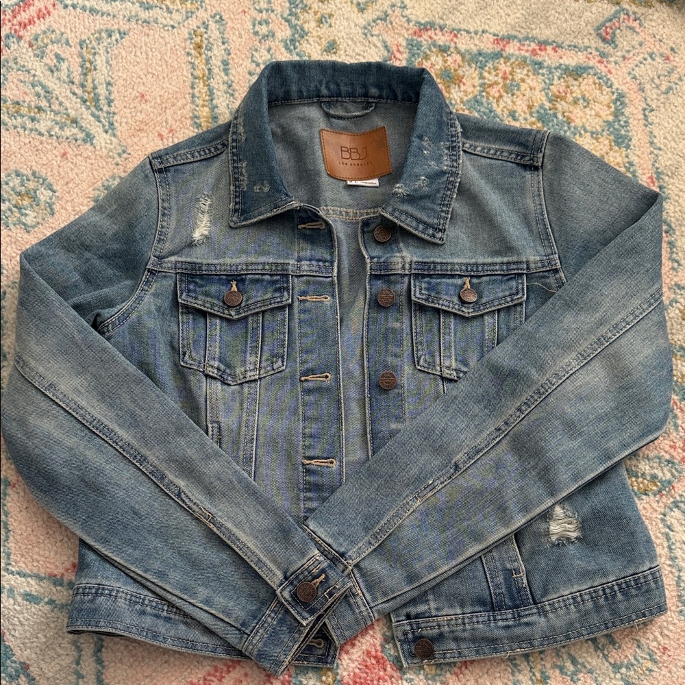 BB Denim Blue Jean Jacket for Kids